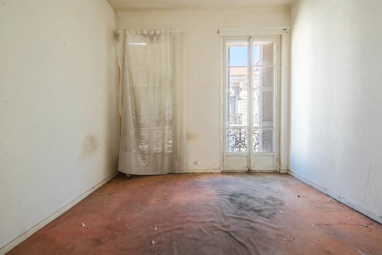 Une chambre à rénover