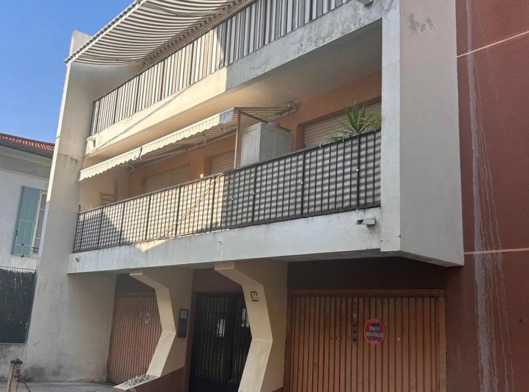 La façade de l’immeuble